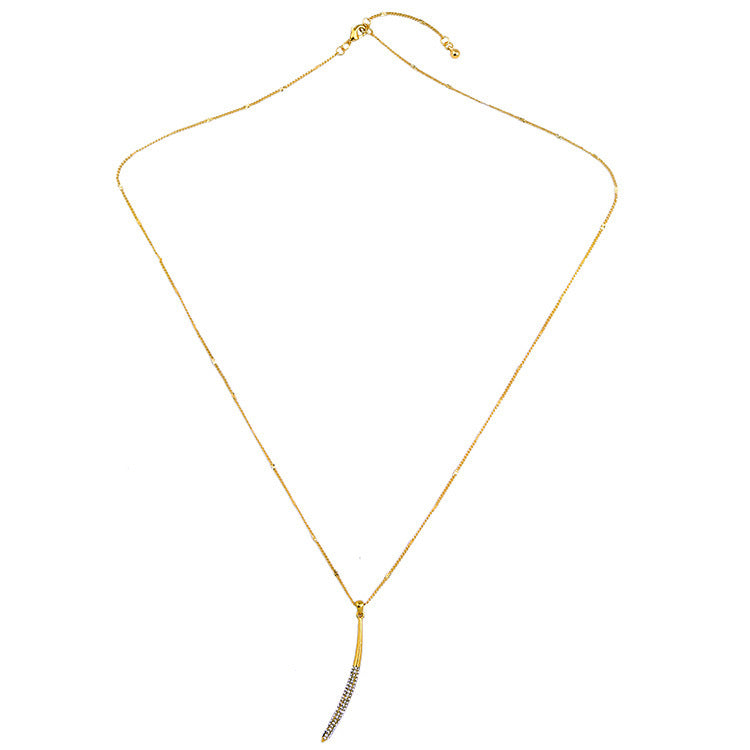 Wholesale Alloy Crystal Flower Necklace